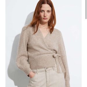 Gray & Other Stories Wrap Sweater